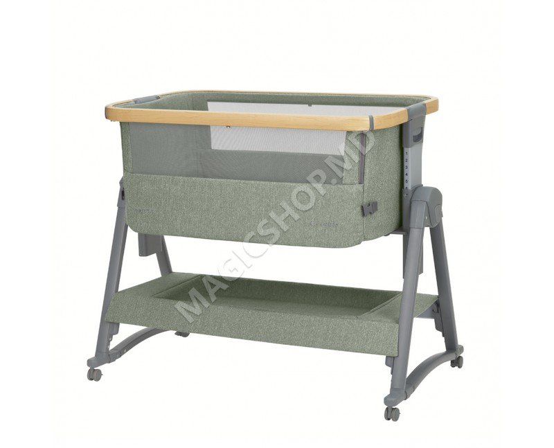 Pătuț de copii Kikkaboo Nanna 2 Army Side - diverse culori